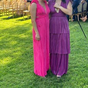 Elegant Pink Hello Molly Dress